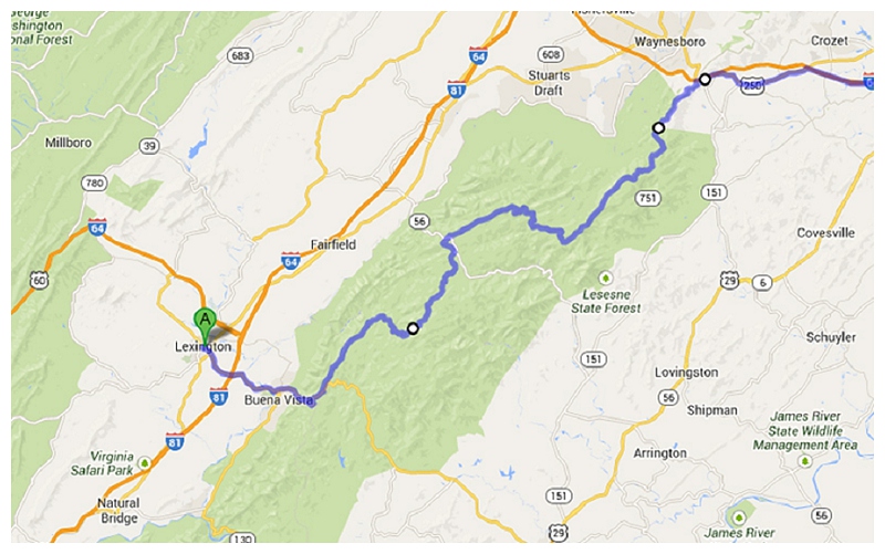 Driving the Blue Ridge Parkway in Virginia » Currently Wandering