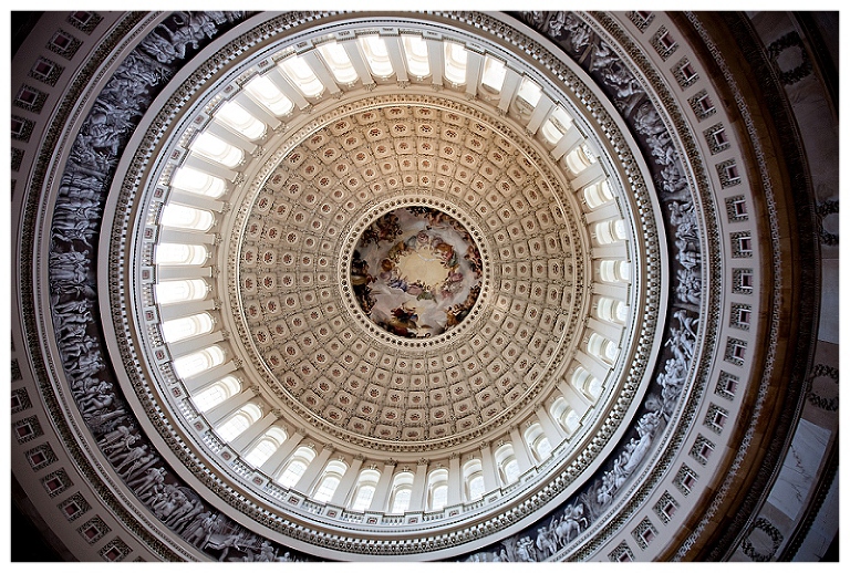Ceiling of the US Capitol Rotunda