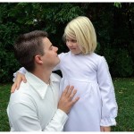 Enjoying the Moment of Rachel's Baptism