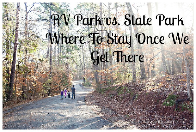 RV Park vs State Park