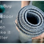 We Buy an Outdoor Mat, Then Make It Better