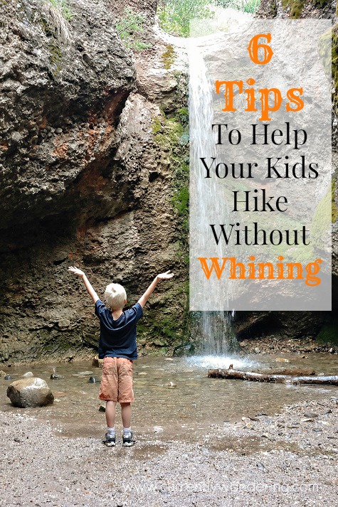 6 Tips to Help Your Kids Hike Without Whining! We really struggled with this for FOREVER but things are finally getting better!