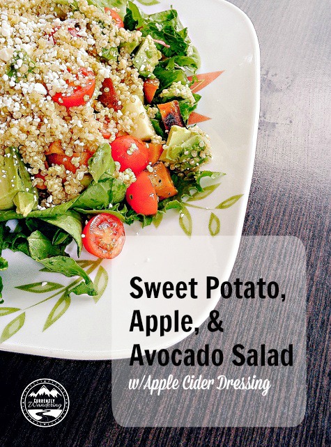 Sweet Potato, Avocado, Apple Salad