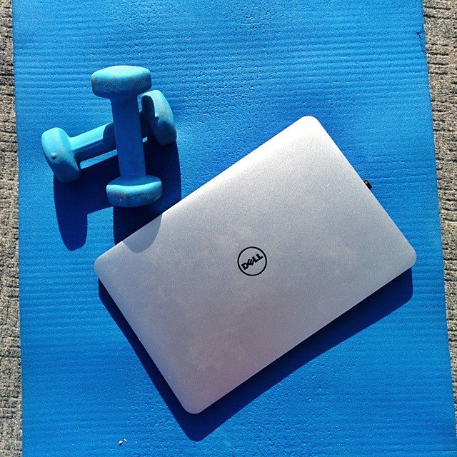 1030am Snacks, Recess, and my chance to work out. I basically kick the kids outside to play and they know they have to leave me alone for 30 min.%0A%0AToday I did Beach Body PiYo with a few extra arm weight exercises aft