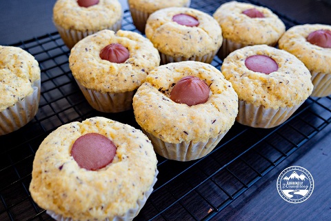 Corndog muffins are super yummy and a great hit with the kids!