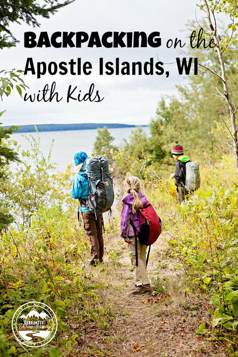Backpacking on the Apostle Islands in Wisconsin with Kids