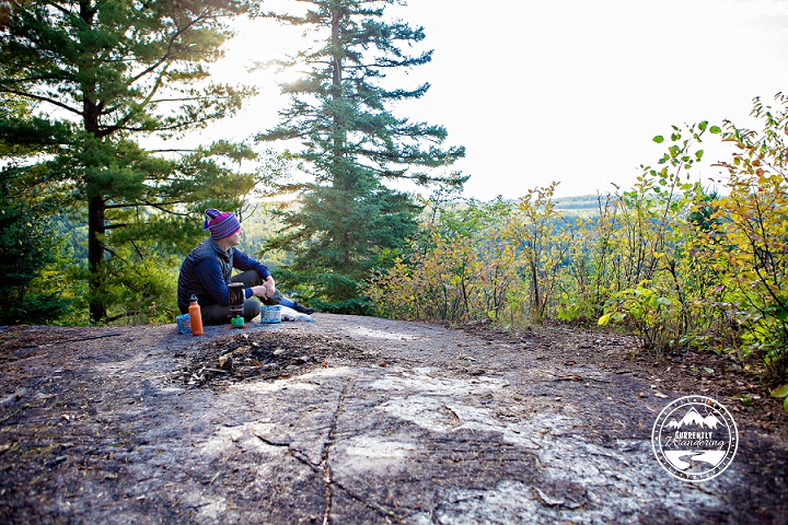 Backpacking George H Crosby Manitou State Park with Kids