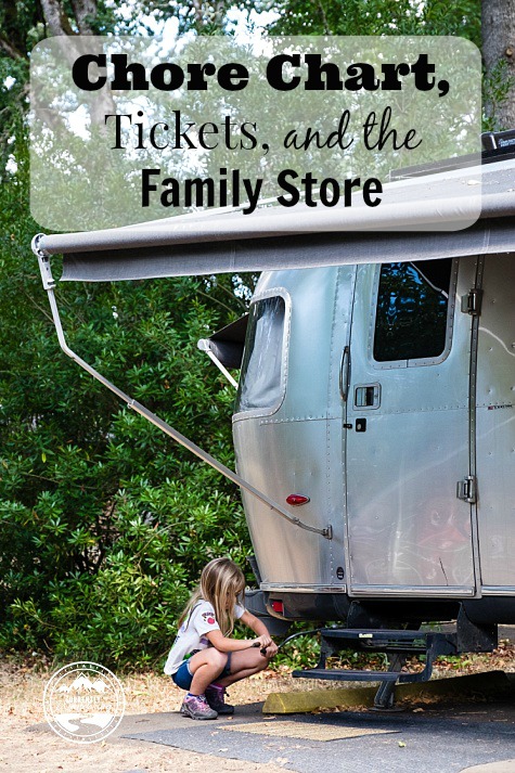 Chore Chart, Tickets, and the Family Store