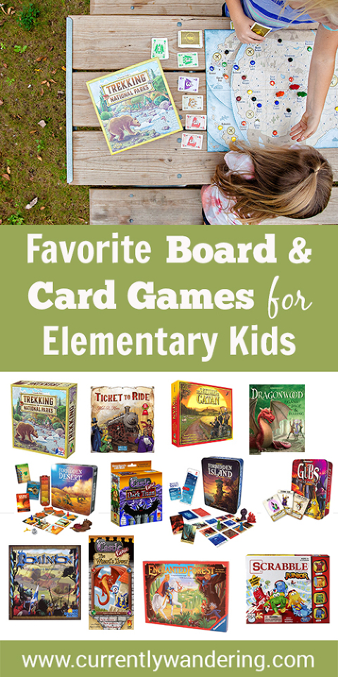 Looking for great board or card games for kids? Check our list of educational, fun, collaborative and creative games to play with your children!