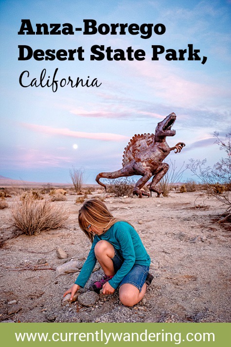 Boondocking in Anza Borrego Desert State Park Currently Wandering